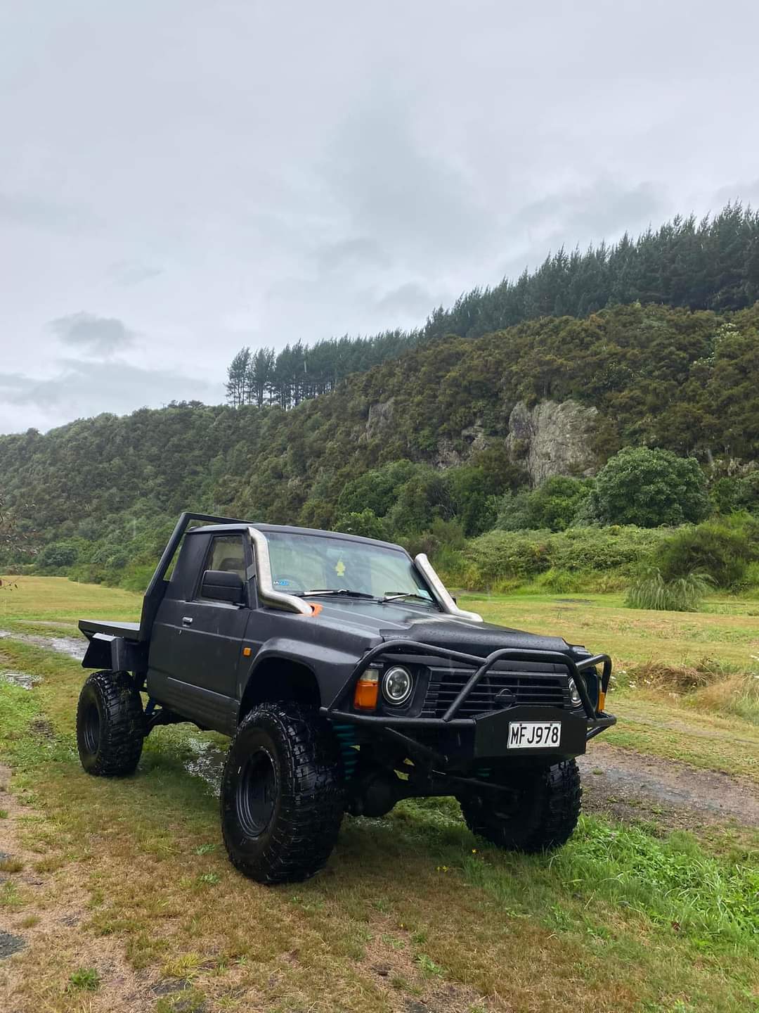 Nissan Safari/Patrol GQ Snorkel and Airbox combo (bonnet entry)