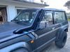 Nissan Safari/Patrol GQ Snorkel and Airbox combo (bonnet entry)