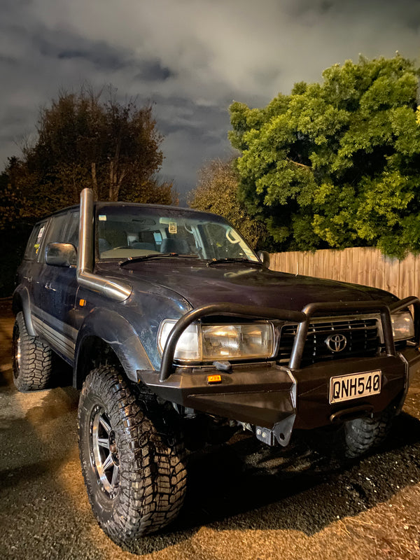 Toyota LandCruiser 80 Series Snorkel and AIrbox combo