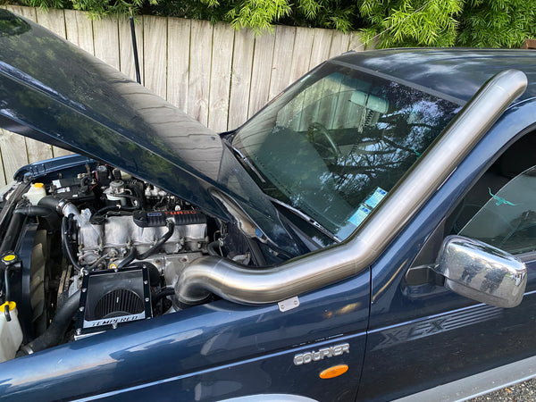 Ford Courier Snorkel and Airbox combo (bonnet entry)