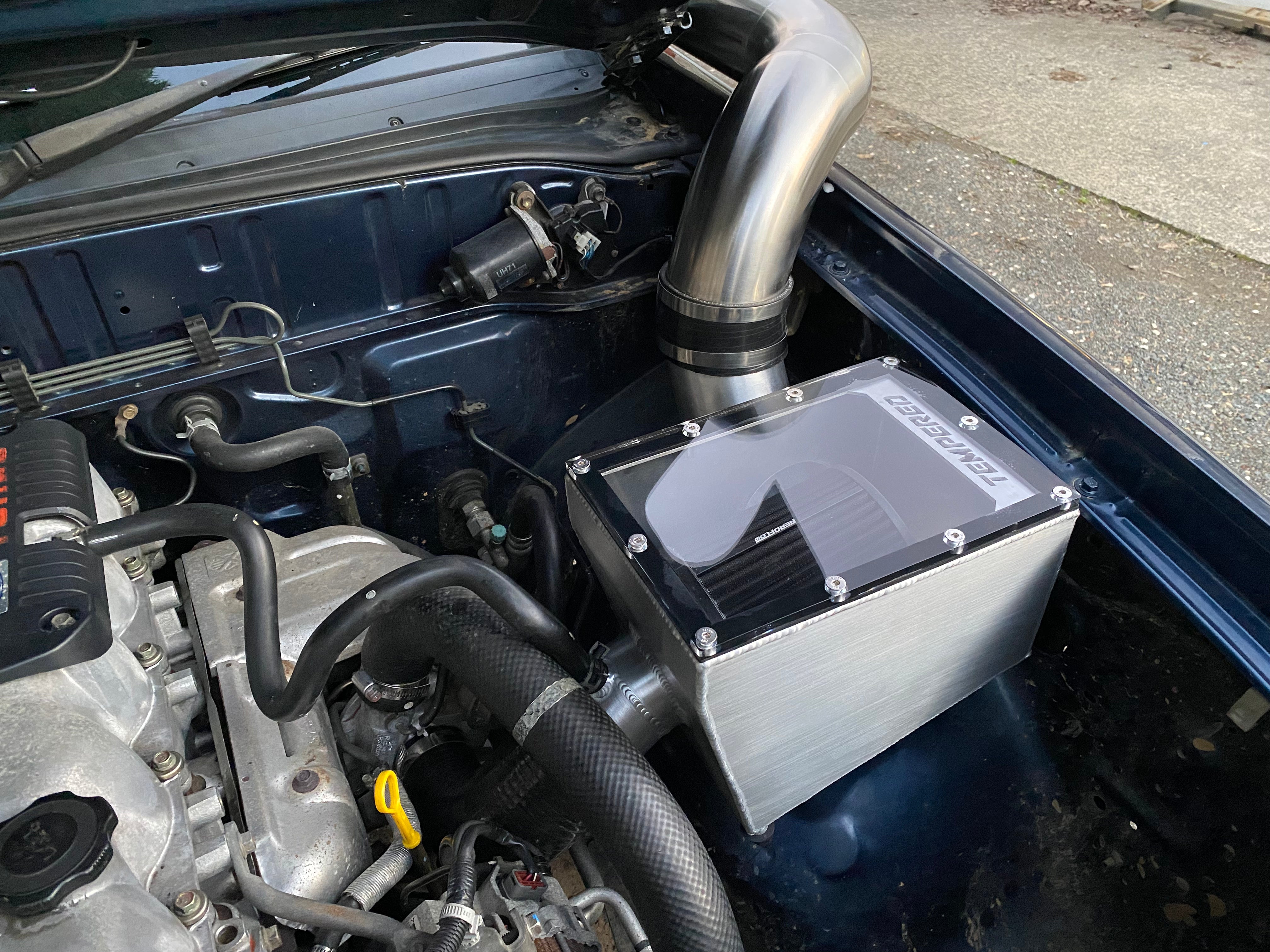 Ford Courier Snorkel and Airbox combo (bonnet entry)