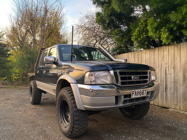 Ford Courier Snorkel and Airbox Kit (bonnet entry)