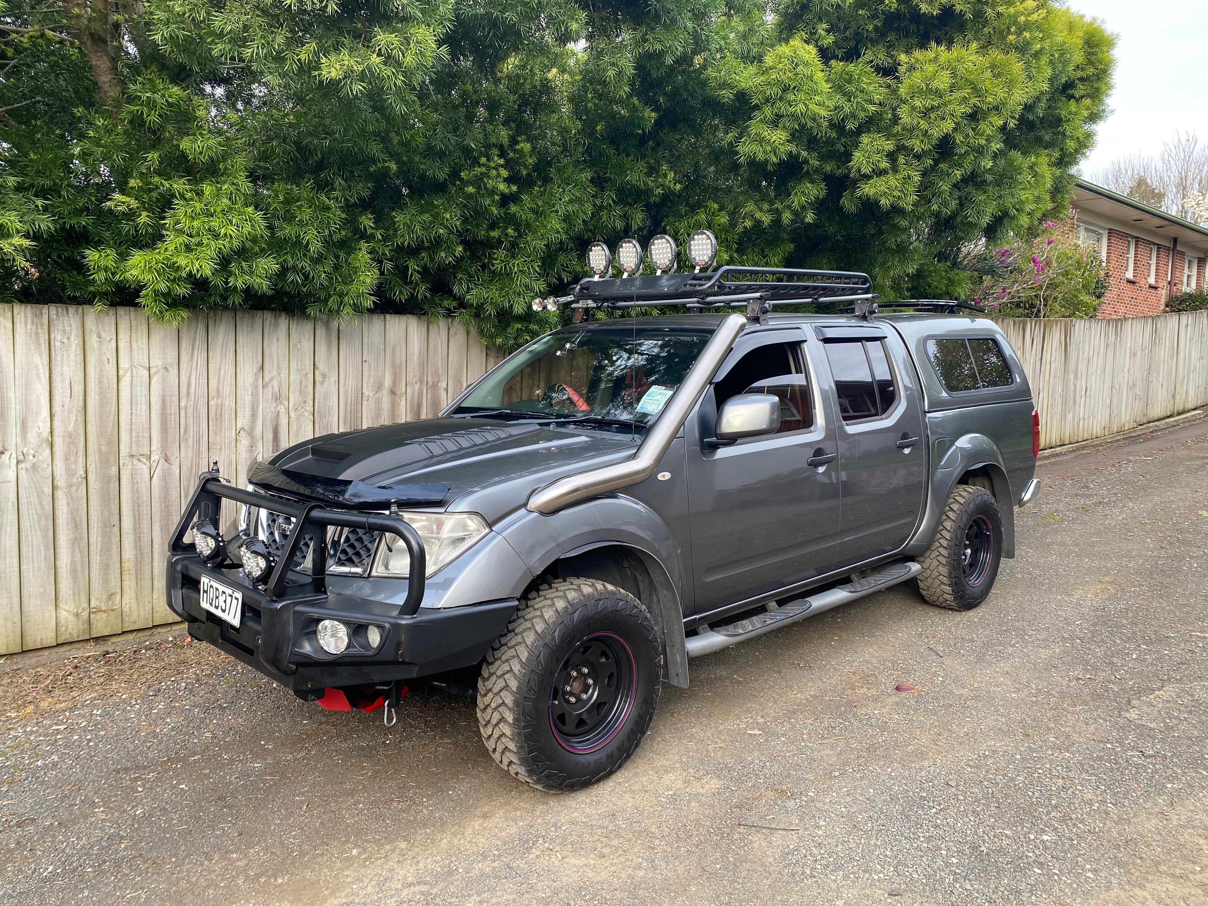 Nissan Navara D40 Snorkel & Airbox Kit