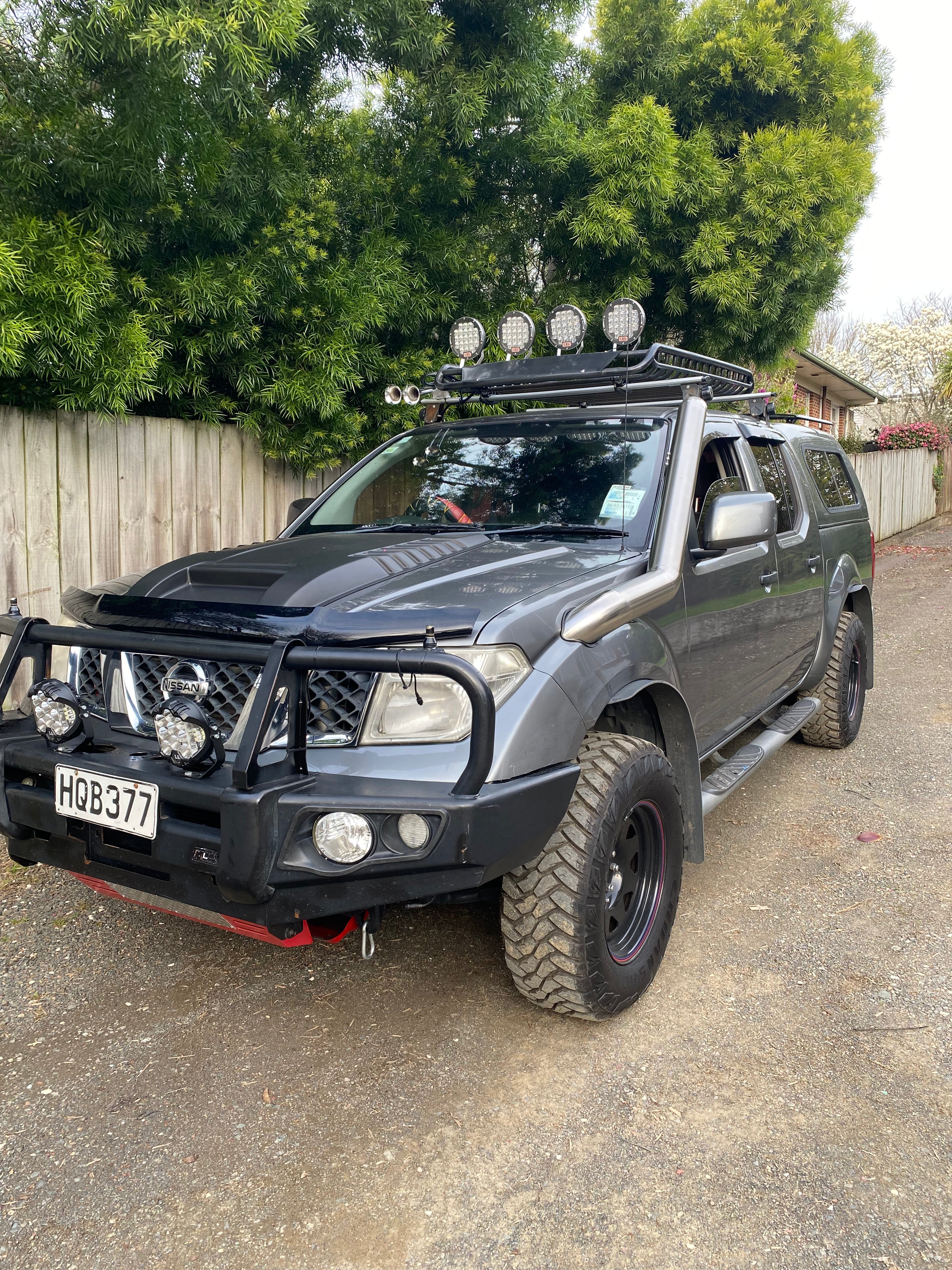 Nissan Navara D40 Snorkel & Airbox Kit