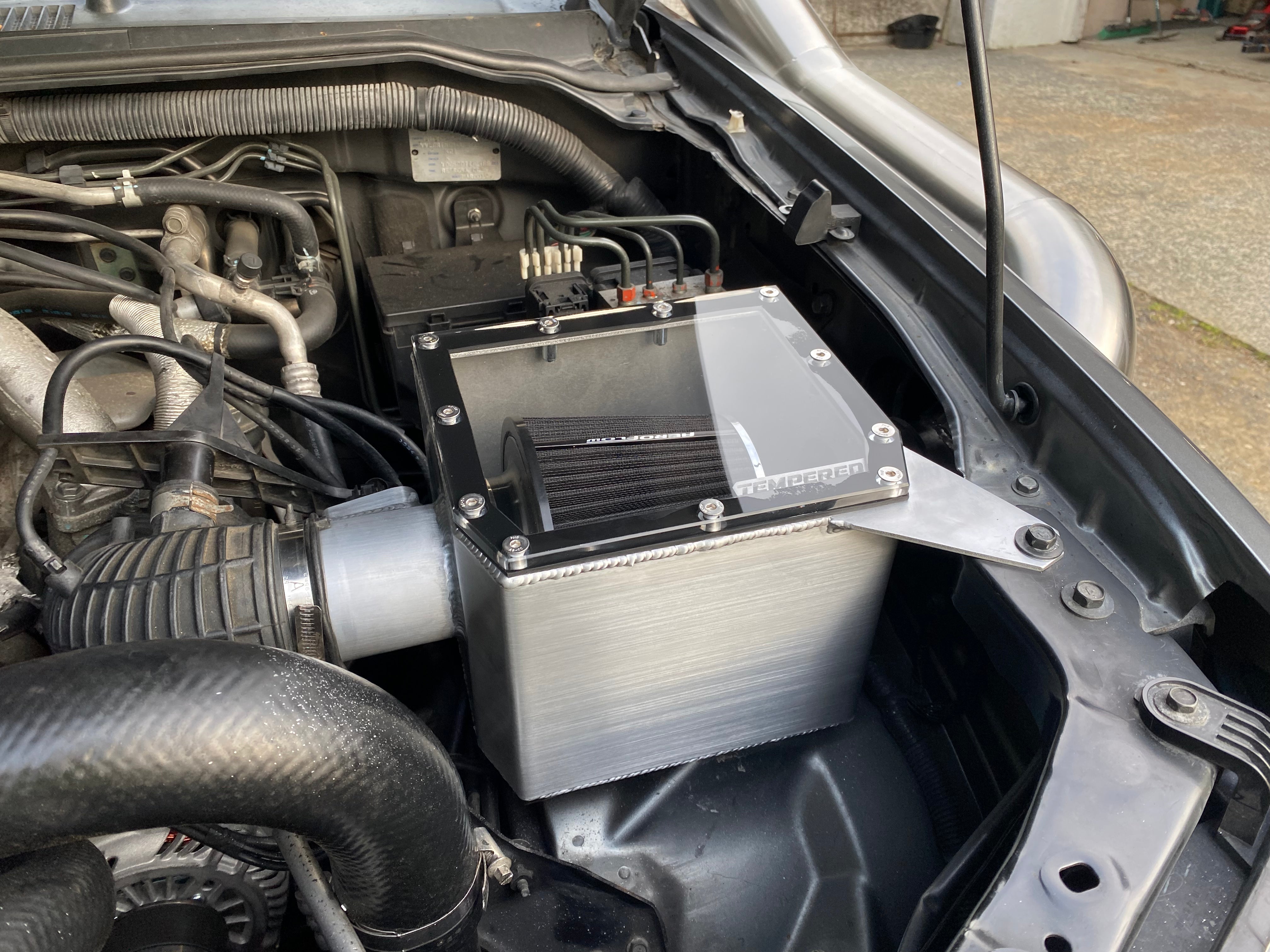 Nissan Navara D40 Snorkel & Airbox Kit