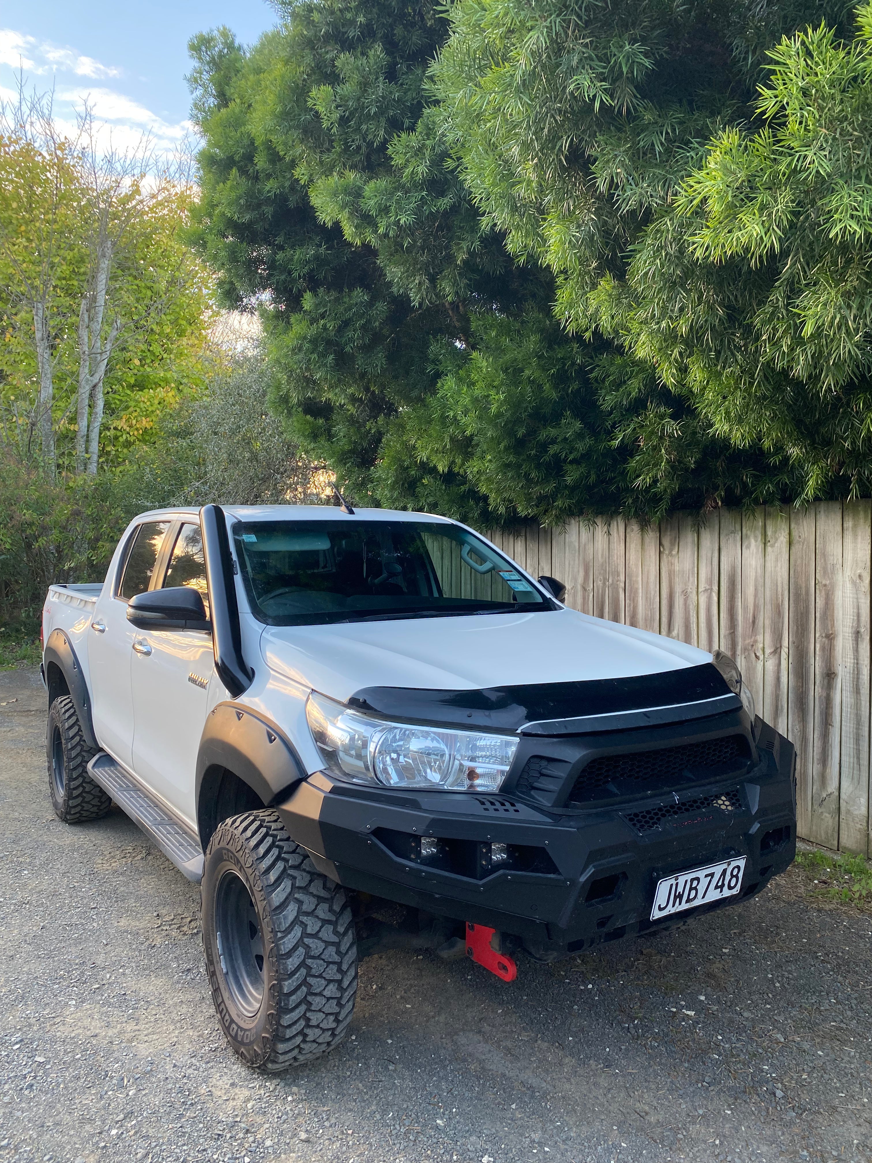 Toyota Hilux N80 Snorkel and Airbox combo