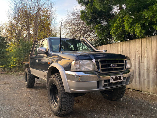 Ford Courier/Mazda Bounty Snorkel (bonnet entry)